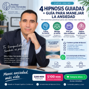 4 Hipnosis Guiadas + Guía para Manejar la Ansiedad